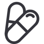 substance and pills icon
