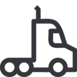 semi truck icon